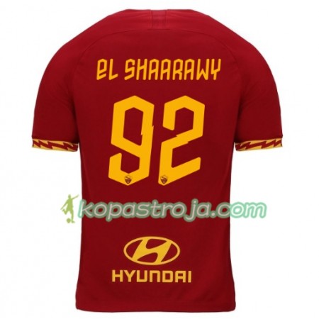 Billiga Fotbollströjor AS Roma EL Shaarawy 92 Hemma tröja 2019/20 Kortärmad